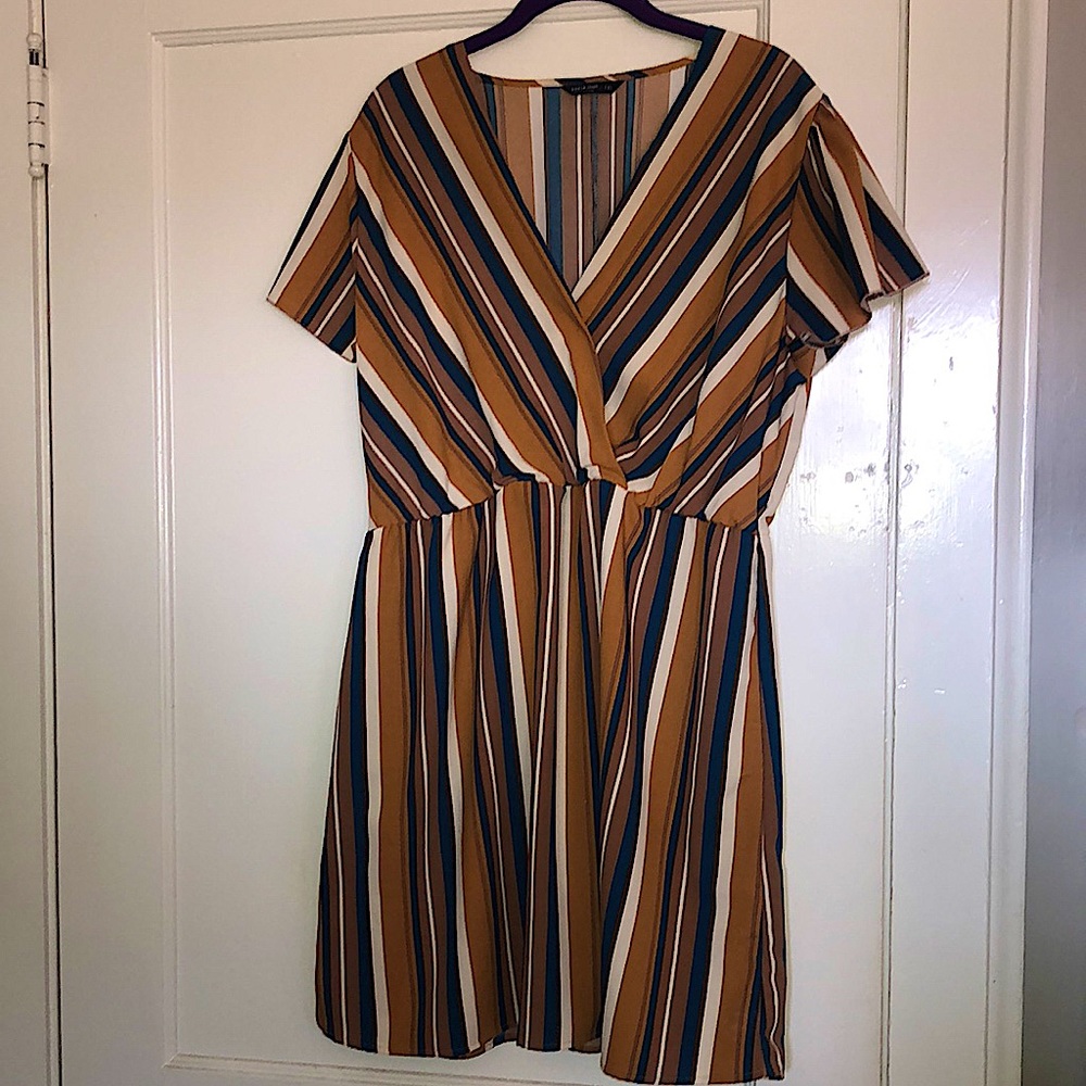 NWOT 1X SHEIN Striped Dress